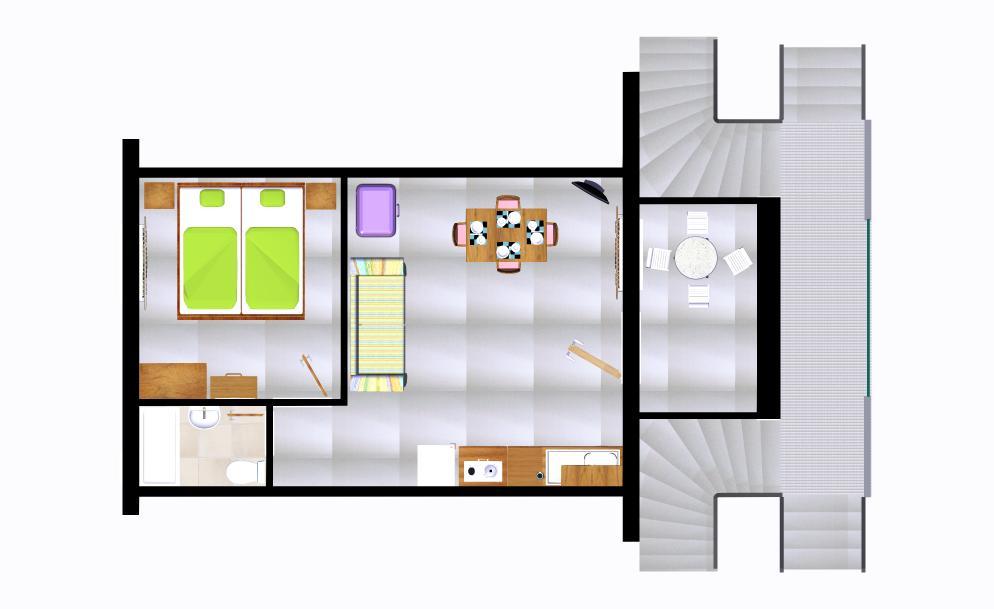 חראני Iris Apartments חדר תמונה
